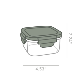 Wean Green Lunch Cube Garden Pack 4 Packs