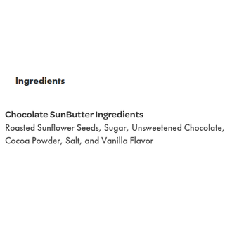 Sun Butter Sunflower Butter Chocolate 454g