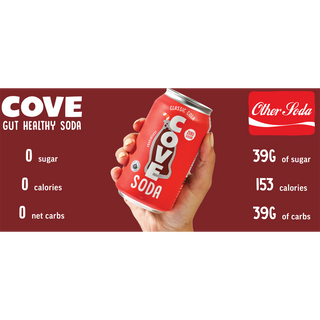 Cove Gut Healthy Soda Classic Cola 355mL