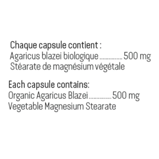 Alterra Agaricus 500mg 90 Veggie Caps