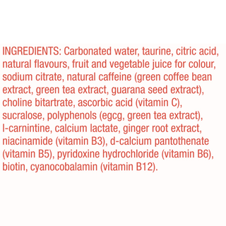 Aspire Natural Caffeine Energy Drink Mango Lemonade 355mL