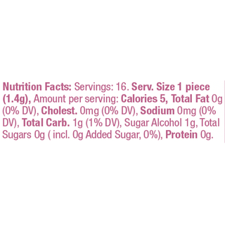 Glee Gum Bubblegum With Xylitol 16 Pieces