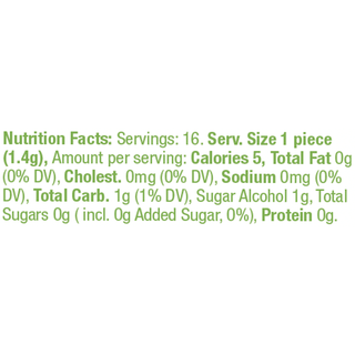 Glee Gum Lemon Lime With  Xylitol 16 Pieces