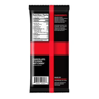 Evolved Chocolate Bar Almond Sea Salt 72% Cacao 71g