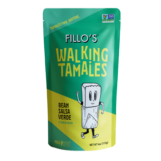 Fillo's Walking Tamales Corn Bar Bean Salsa Verde 113g