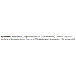 eco+amour Solid Dish Soap Grapefruit & Sweet Orange