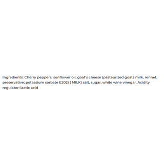 Solenzi Antipasto Cherry Peppers With Goat Cheese 280g