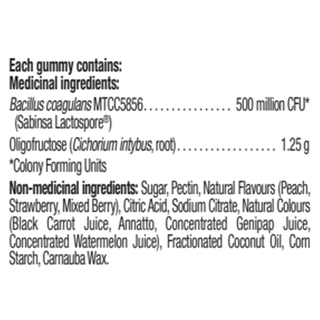 Iron Kids Probiotic With Prebiotic 60 Gummies