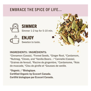 Harmonic Arts Chai Spice Artisan Tea 60g
