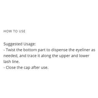 Lock It Waterproof Pencil Eyeliner Pearl Brown 0.35g