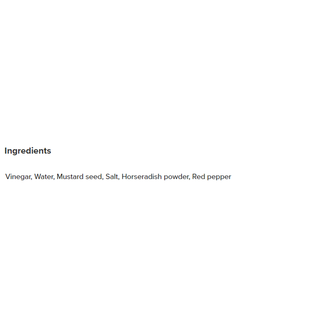 Koops' Mustard Horseradish 325mL