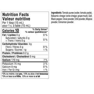 Fody Ketchup Unsweetened 296mL