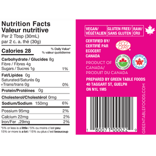 Green Table Foods Organic Living Beets 500mL