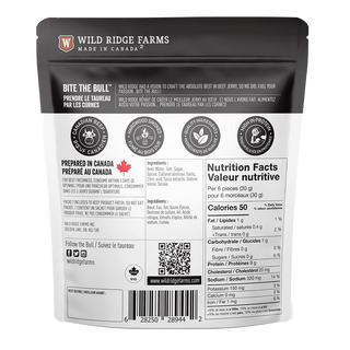 Wild Ridge Farms Beef Jerky Cracked Black Pepper 70g