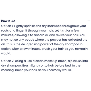 Hello Joyous Dry Shampoo For Dark Hair 50g