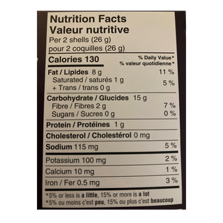 Siete Taco Shells Grain Free 156g