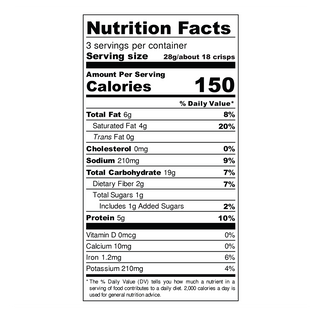 Iwon Protein Crisps Sea Salt & Vinegar 85g