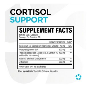 Revive Cortisol Support 90 Veggie Caps