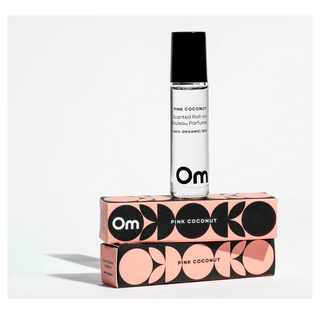 Om Pink Coconut Scented Roll On 10mL