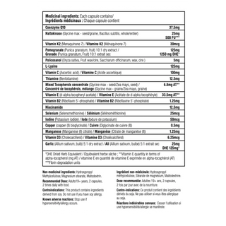 Nanton Nutraceuticals Healthy Heart Plus 120 Capsules