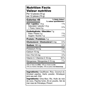 Healx Foods Cauliflower Fries Smoke Spice 280g