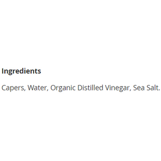 Mezzetta Non-Pariel Capers 118mL