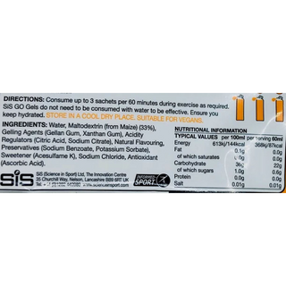 Sis Go Isotonic Energy Gel Tropical 60mL