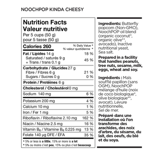 NoochPop Popcorn Kinda Cheesy 120g