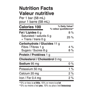 SNO Creamy Chocolate Fudge Bar 6x58mL