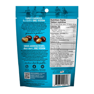Three Farmers Roasted Fava Beans Milk Chocolate 100g