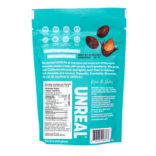 Unreal Dark Chocolate Coconut Covered Almonds 113g