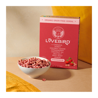 Lovebird Organic Grain-Free Cereal Strawberry 198g