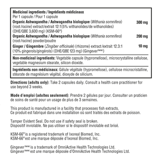 YouTheory Ashwagandha 60 Veggie Caps