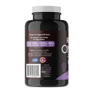 AquaOmega Omega-3 High DHA 240 Softgels