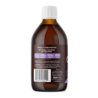 AquaOmega Omega-3 High DHA Grape 450mL