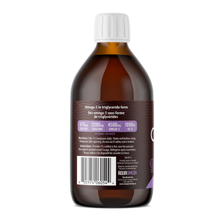 AquaOmega Omega-3 High DHA Lemon 450mL