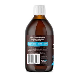 AquaOmega Omega-3 High EPA Lemon 450mL
