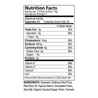 Seasnax Chomperz Onion 30g