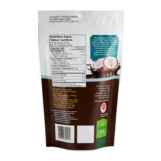 Green Sun Coconut Dark Chocolate Covered 91g