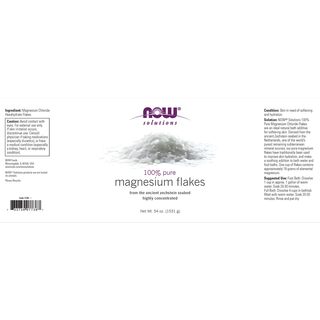 NOW Magnesium Flakes 1531g