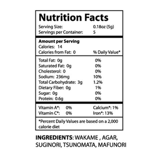 Seasnax SeaVegi Salad Mix 25g