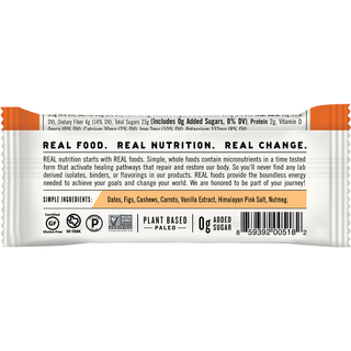 Thunderbird Superfood Bar Cashew Fig Carrot 48g