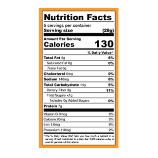 Iwon Organics Protein Puffs Cheddar Cheese 142g