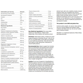 Metagenics UltraClear Plus pH Pineapple Banana 966g