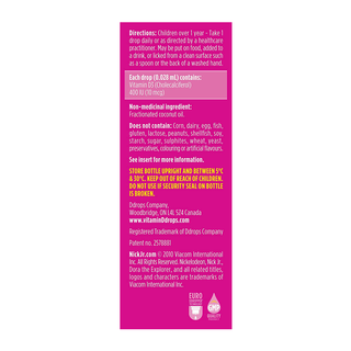 Ddrops Vitamin D3 400 IU Kids 60 drops