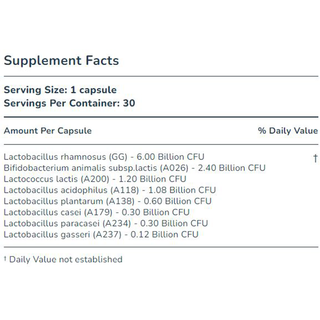 Utiva Probiotic Power 12 Billion CFU 30 Veggie Caps