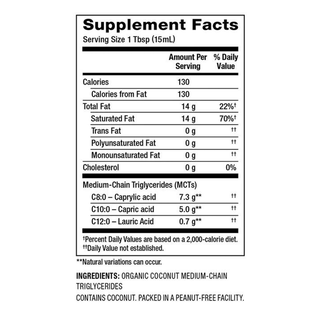 Nutiva Organic MCT Oil 473mL