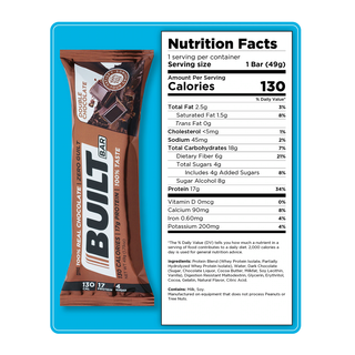 Built Bar Double Chocolate 49g