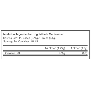 Ballistic Labs Creatine HCL Powder 200g