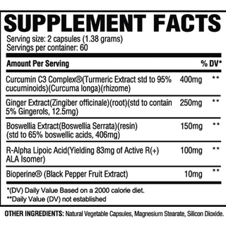Revive Turmeric+ 120 Veggie Caps